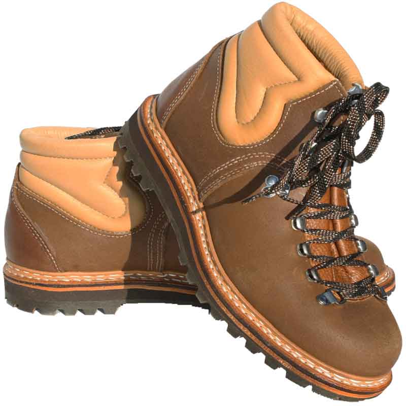Zwiegenähte Lederstiefel